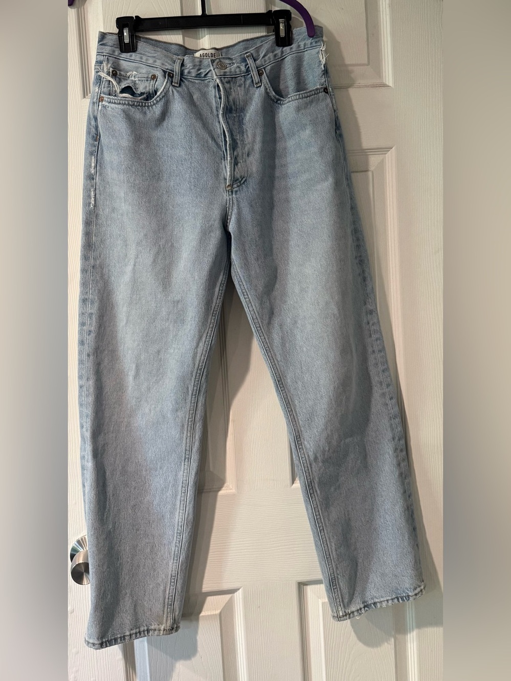 Agolde Light Blue 90’s Baggy Jeans